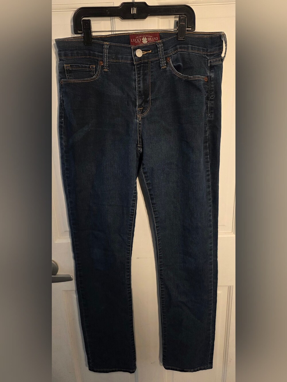 Lucky Brand Dark Indigo Straight Leg Jeans